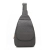 MKF Collection Cleisy M logo Embossed Vegan Leather Women’s Sling Bag by Mia K - 2 of 4