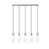 Alton 5-Light Linear Chandelier - Modern Steel Design for Kitchen & Dining Room - 4 of 4