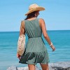 Women's Breezy Crochet Lace Tiered Beach Cover Up Dress - Cupshe - 4 of 4