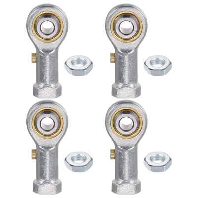 Unique Bargains Industrial Hardware Durable Self-Lubricating Rod End Bearing 4 Pcs