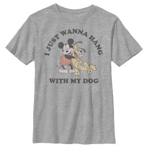 Boy's Disney Hang With My Dog Pluto T-Shirt - 1 of 4