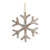 Melrose Wooden Snowflake Ornament (Set of 12) - 4 of 4