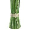 Northlight Artificial Onion Grass Bundle Wrapped with Jute Rope Decoration - 30.25" - Green - 3 of 4