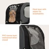 Dog Bike Trailer, Jogging Stroller - Convertible for Medium Large Dogs, 88Lbs Capacity, Waterproof, Universal Hitch for 20-29" Bikes - 4 of 4