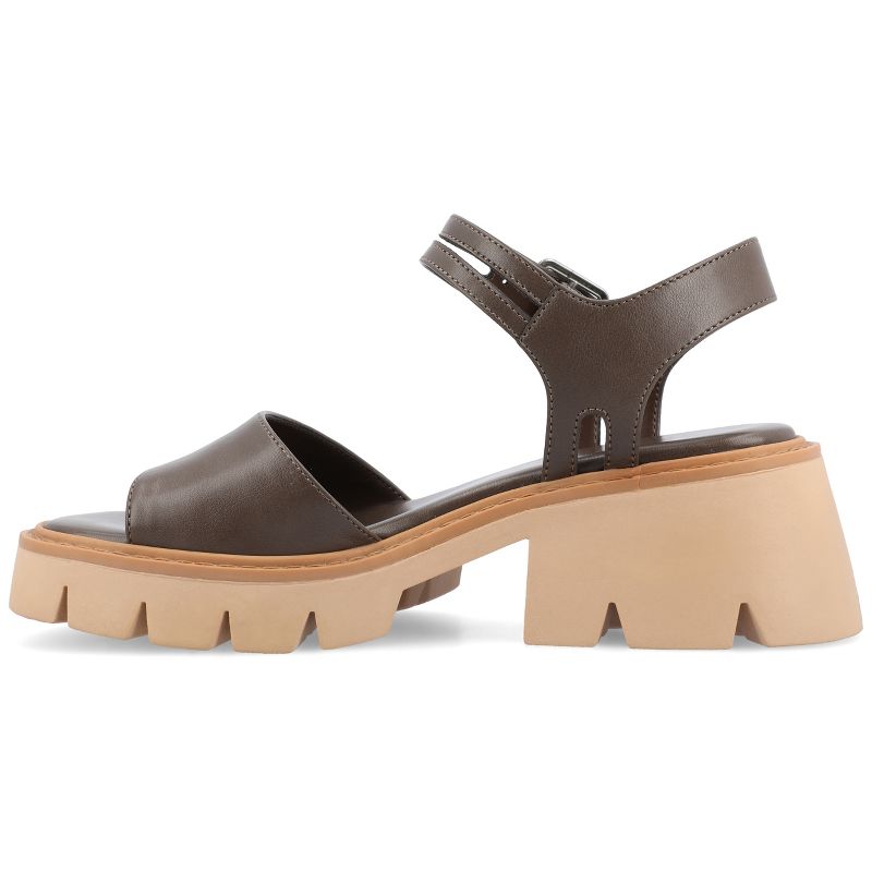 Journee Collection Womens Tillee Tru Comfort Foam Treaded Outsole Platform Sandals, 2 of 10