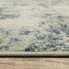 Bryant Distressed Abstract Indoor Area Rug Beige/Teal - Captiv8e Designs - 4 of 4