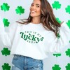 Simply Sage Market Women's Graphic Sweatshirt This Is My Lucky Shirt - 2 of 4