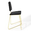 Modway Ponder Performance Velvet Bar Stool - 3 of 4