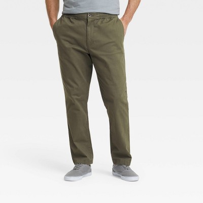 Men's Slim Fit Everyday E-Waist Pants - Goodfellow & Co™