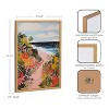 Kate & Laurel All Things Decor 12"x16" Gallery Tropical Bright Ocean Path Landscape Print by The Creative Bunch Studio Gold - 3 of 4