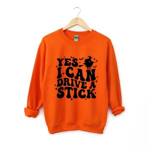 Simply Sage Market Yes I Can Drive A Stick Sweatshirt - 1 of 4