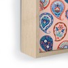 Pimlada Phuapradit Floral Paisley Half Drop Framed Mini Art Print 4" (H) x 3" (W) x 1" (D) - Society6 - 3 of 3