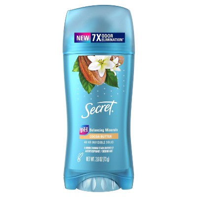 Secret Fresh Invisible Solid Antiperspirant &#38; Deodorant - Cocoa Butter - 2.6oz