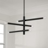 Capital Lighting Zane 6 - Light Chandelier in  Matte Black - 3 of 3