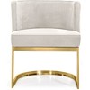 Meridian Furniture,Gianna Velvet Dining Chair - 3 of 4