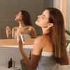 Unique Bargains Frosted Airless Pump Spray Bottle Clear 1 Pc - 2 of 4