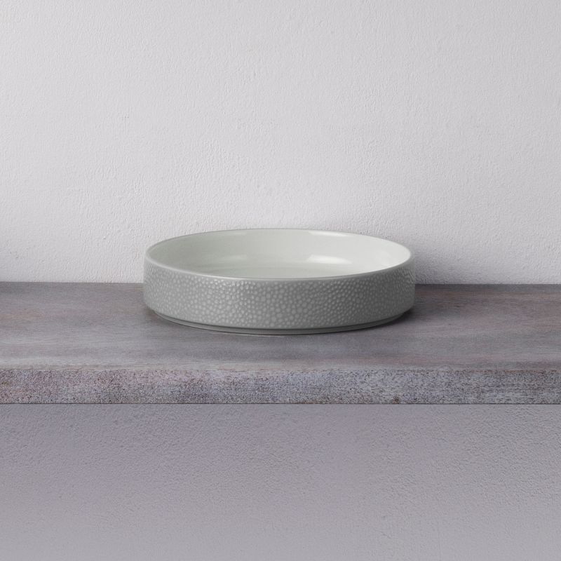 Noritake Colortex Stone Grey Stax Deep Plate : Target Noritake ColorTex Stone Grey Stax Deep Plate