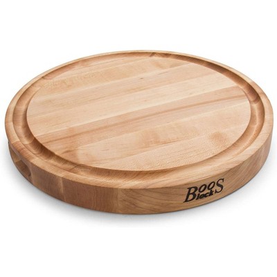 John Boos Block Wide Reversible Cutting/Carving Board with Juice Groove and Integrated Handles
