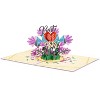 Paper Love 3D Floral Best Mom Pop Up Mothers Day Card, For Mom, Wife, Anyone | 5" x 7" Cover - 4 of 4