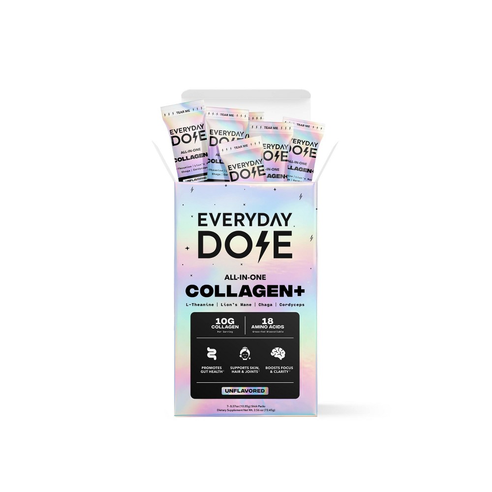 Everyday Dose Collagen Stick Powder - 2.56oz/7 servings