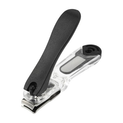 Unique Bargains Stainless Steel Nail Clippers Portable Nail Clipper For ...