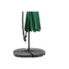 XINGHANZHENXUAN khaki Offset Hanging Patio Umbrella with Tilt Adjustment, Outdoor Market Umbrella with Crank for Backyard, Poolside, Garden - 4 of 4