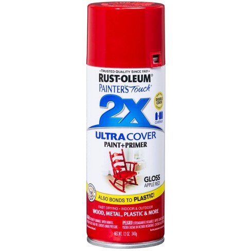 Rust Oleum 12oz 2x Painter S Touch Ultra Cover Gloss Spray Paint Red Target