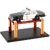 Adjustable Four-Post Lift "Busted Knuckle Garage" Red and Yellow "Four-Post Lifts" Series 6 1/64 Diecast Model by Greenlight - 3 of 4