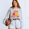 Simply Sage Market Women's Graphic Sweatshirt Team Halftime Distressed - Red - image 2 of 4