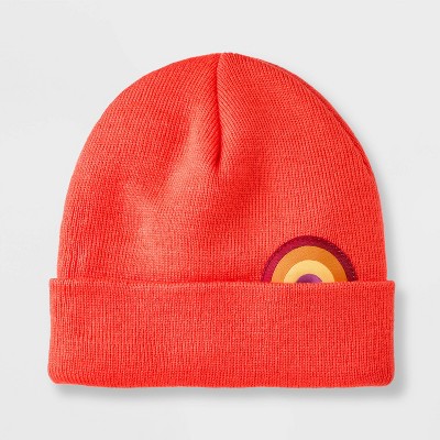Baby Beanies - Cat & Jack™ Coral Red 12-24M