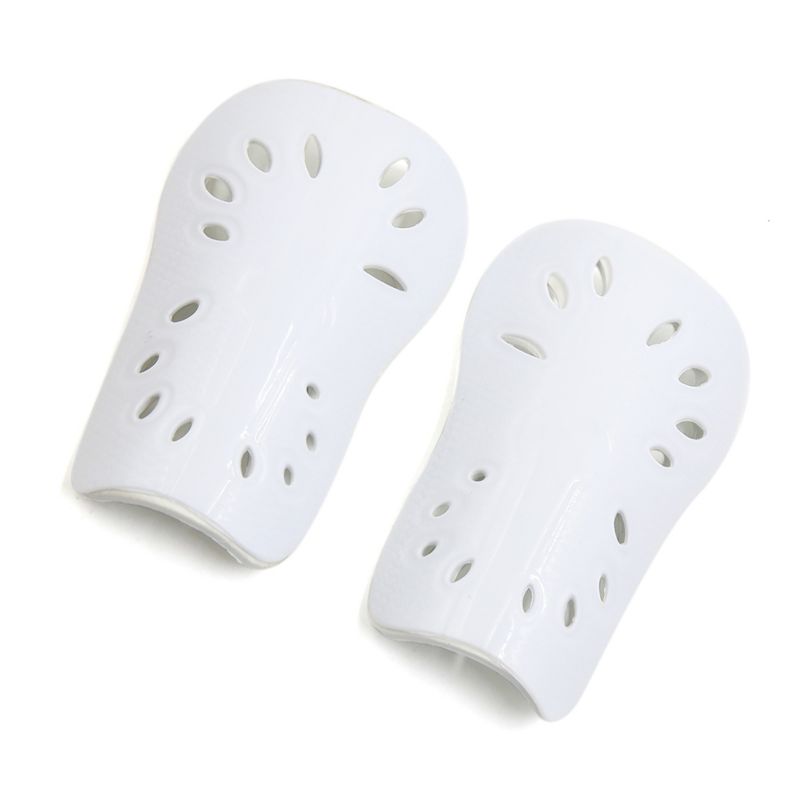Unique Bargains Football Outdoor Sports Shin Pad Protective Gear Legs Guards White 1 Pair, 3 of 4