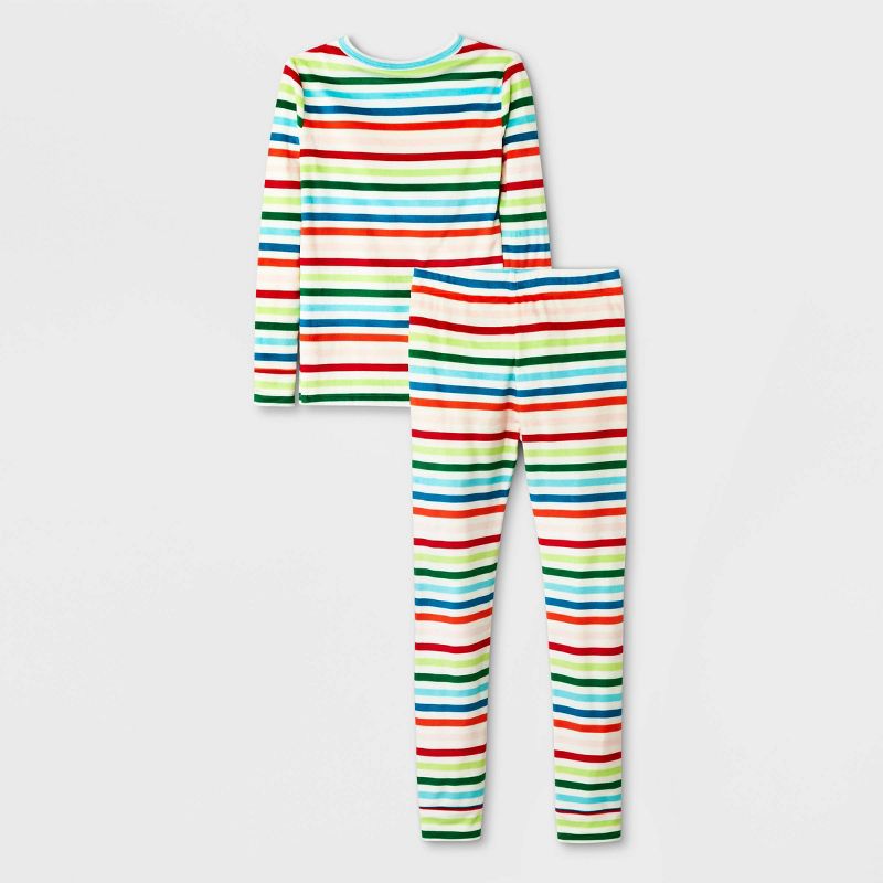 Kids&#39; 2pc Long Sleeve Snuggly Soft Snug Fit Pajama Set - Cat &#38; Jack&#8482;, 3 of 11