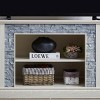 CAVINAS TV Stand for TVs up to 75 Inches,Entertainment Center with Faux Stacked Stone Surround and Open Shelves for Living Room - 3 of 4
