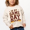 The Juniper Shop In My Game Day Era - Maroon Toddler Graphic Sweatshirt - 2 of 3