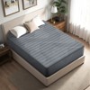 Swedrea Hybrid Mattress Breathable Medium Cooling Memory Foam Bed-in-a-Box Black - 2 of 3