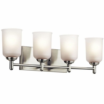 Kichler Lighting Shailene 4 - Light Vanity in  Brushed Nickel