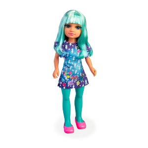 Nancy Neon Fashion Doll with Blue Hair, 16" Doll - 1 of 4