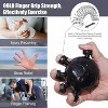 5-in-1 Hand Exercise Balls, Squeezer Strengthener & Stretcher Extender for Finger Grip, Wrist and Forearm Workout - 3 of 4
