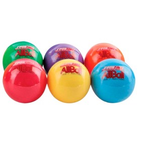 Sportime Inflatable All-Balls, Multi-Purpose, 3 Inches, Assorted Colors, Set of 6 - 1 of 3