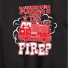 Boys' - Disney - Wheres The Fire Graphic Long Sleeve Fleece Sweatshirt - 2 of 4