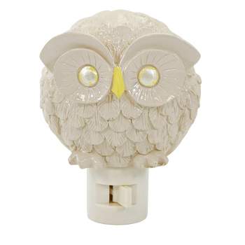 Home Decor 4.0 Inch Owl Pudgy Pal Night Light Electric Novelty Nightlights