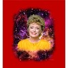 Golden Girls Blanche Galaxy Headshot Crew Neck Short Sleeve Men's T-shirt - image 2 of 2