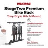 Yakima StageTwo Premium Bike Tray Hitch Bike Rack Compatible Wheelbases - 2 of 4