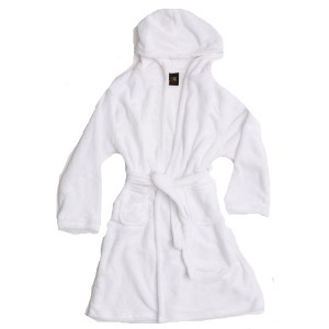Just Love Velour Solid Robes for Girls 75604-WHT-7-8 - 1 of 1