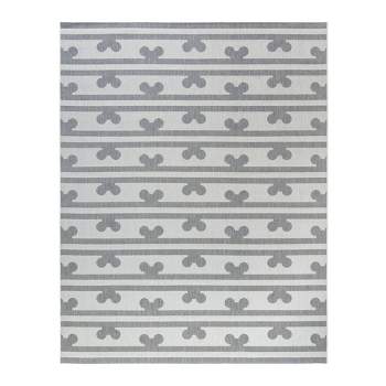 Mickey Mouse & Friends Peek A Boo Outdoor Rug Gray