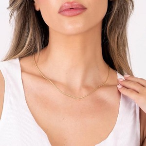 RMZ GOLD NYC 18K Gold Rope Chain Necklace - Made In Brazil - 1 of 4