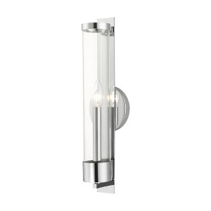 Livex Lighting Castleton 1 - Light Sconce in  Polished Chrome - 1 of 1