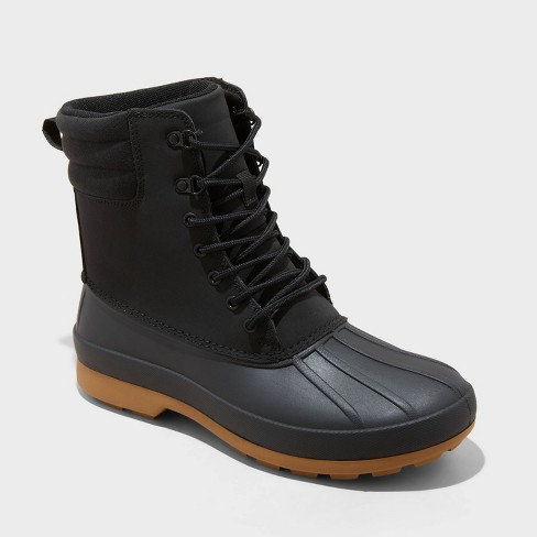 Mens duck boots target on sale