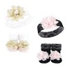 Hudson Baby Infant Girl 8Pc Headband and Socks Set, Lace Flower, 0-9 Months - 2 of 3