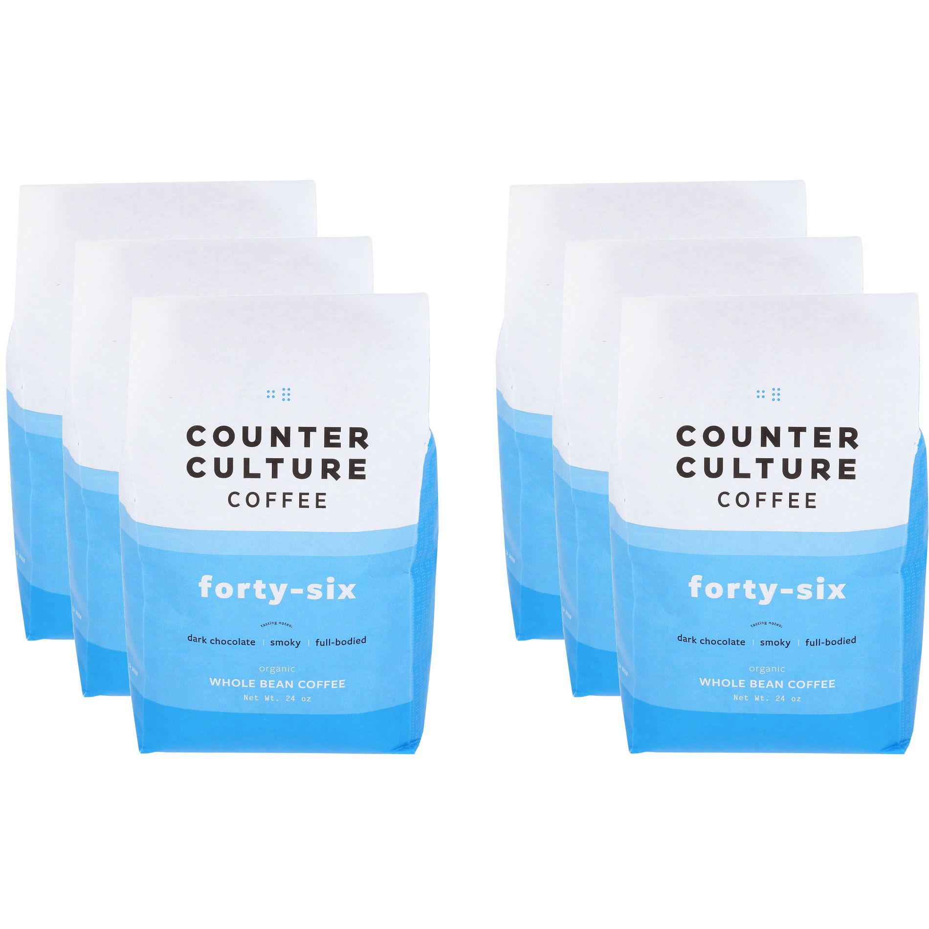 Counter Culture Coffee Whole Bean Forty Six - Case of 6 - 24 oz